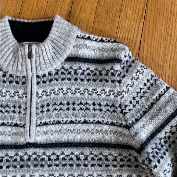Men’s LL Bean Shetland wool sweater - Picture 1 of 4